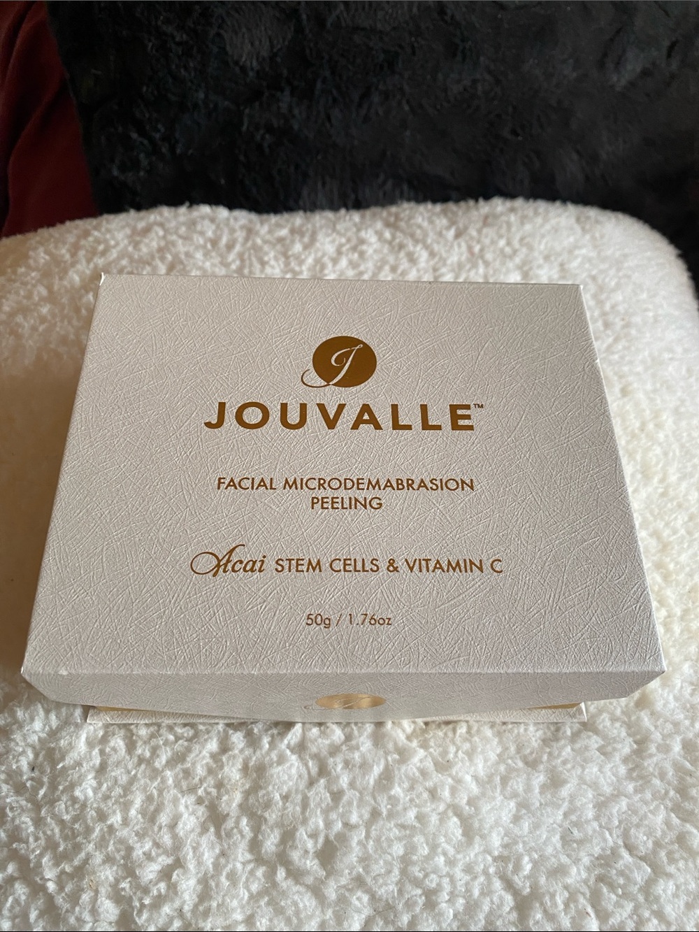 Jouvalle Cream Facial Microdermabrasion Peel with Vitamin C